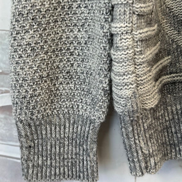 Maglificio Florence Mens Gray LS Wool Sweater Sweatshirt Sz. Large Made In Italy - Picture 5 of 12